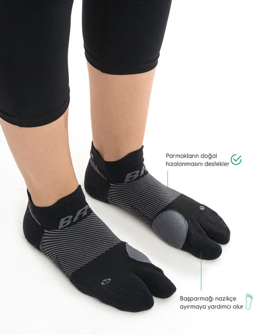 BR4 halluks valgus için başparmak destek çorabı