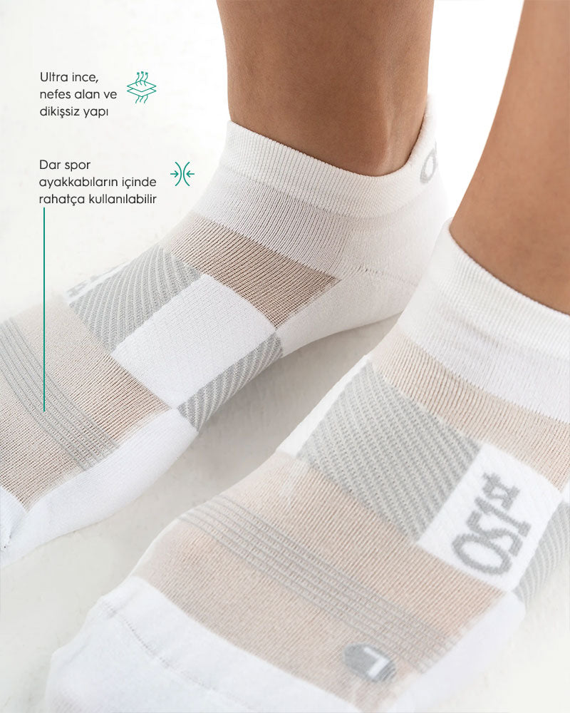 TA4 Thin Air Spor Çorabı kumaş ve ürün detayı
